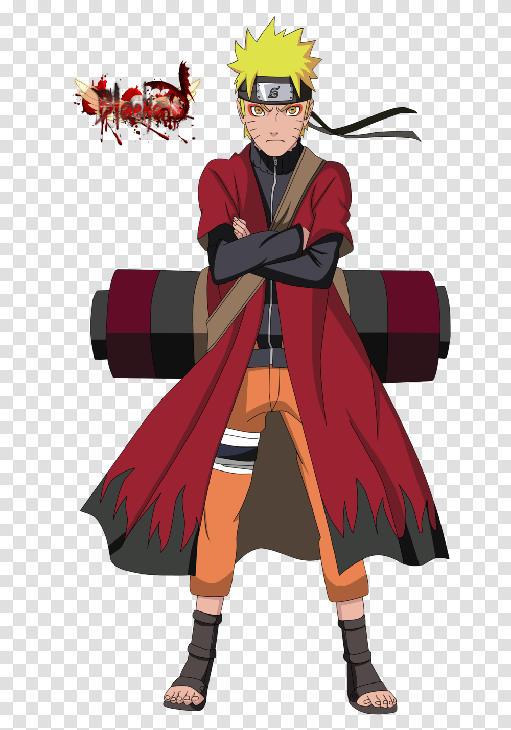 Sage Mode Naruto Uzumaki, Person, Costume, Fashion Transparent Png