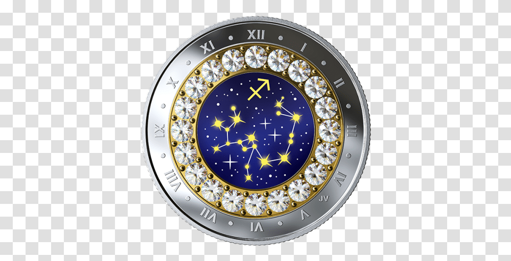 Sagittarius 9999 Silver Coin Canadian Mint Zodiac Coins, Clock Tower, Architecture, Building, Symbol Transparent Png