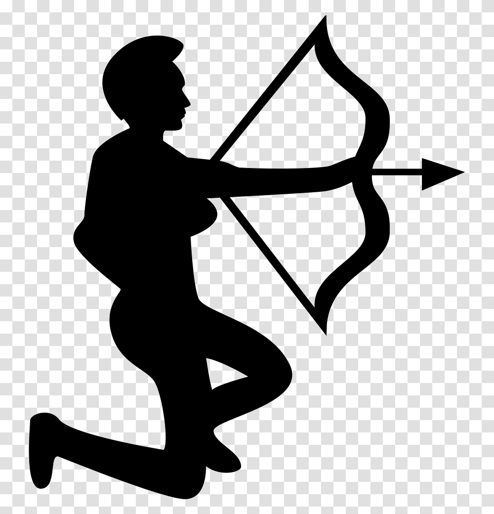 Sagittarius Archer Symbol Sagittarius Icon, Person, Human, Silhouette, Sport Transparent Png