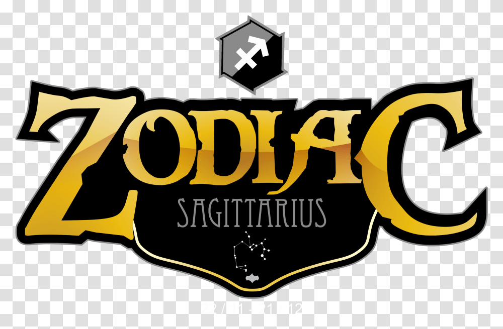 Sagittarius Graphic Design, Text, Alphabet, Label, Logo Transparent Png