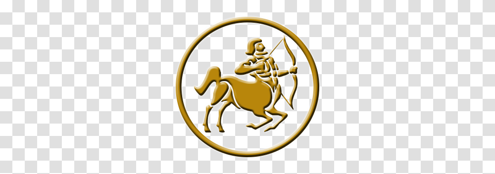 Sagittarius, Zodiac, Logo, Emblem Transparent Png