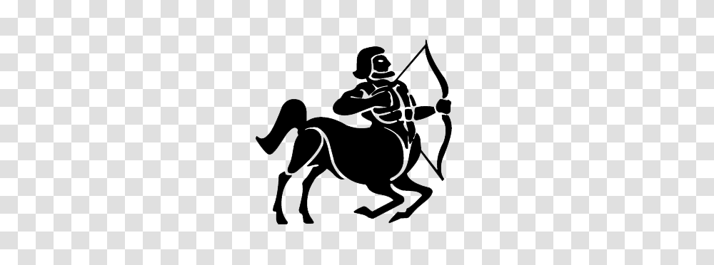 Sagittarius, Zodiac, Stencil, Archery, Sport Transparent Png