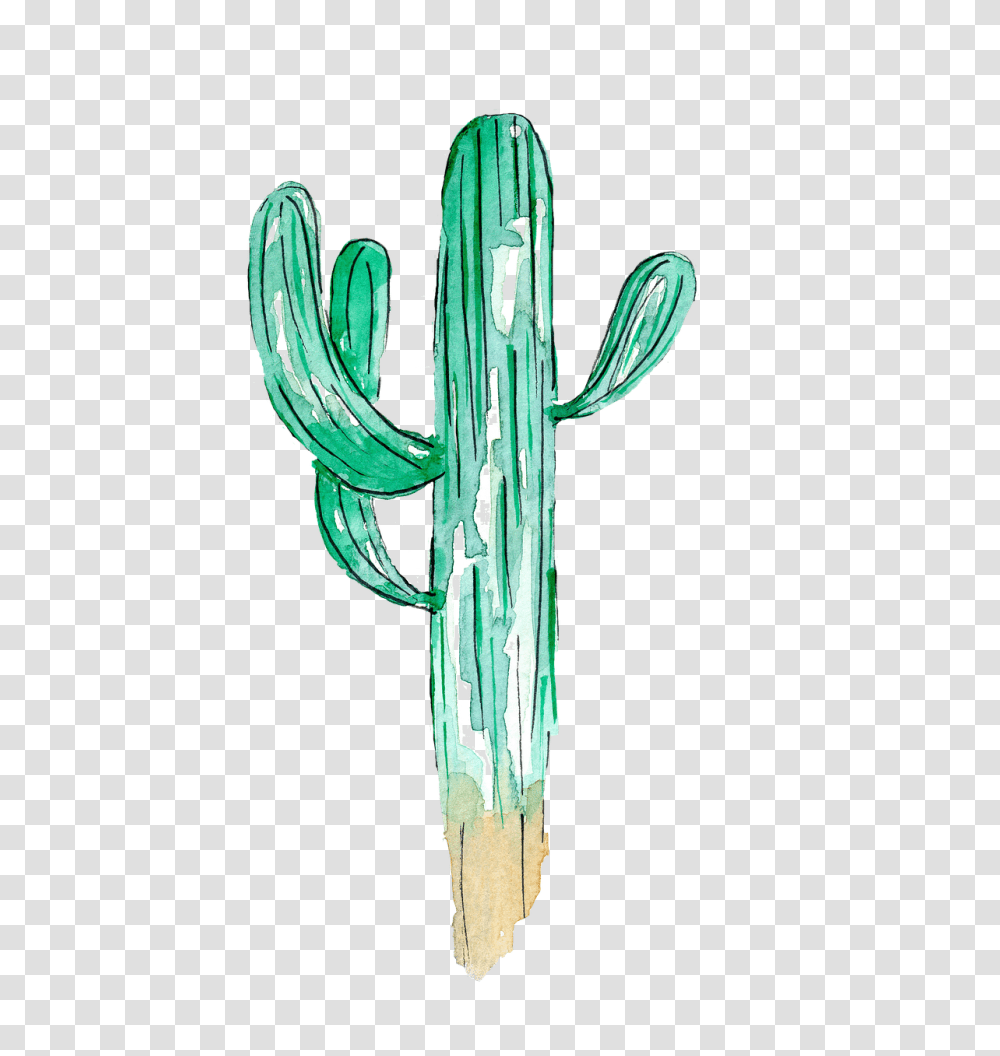 Saguaro Cacti Cactus Watercolor Cactus, Plant, Cross, Symbol, Screw Transparent Png