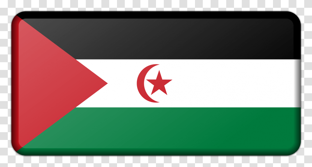Sahrawi Arab Democratic Republic Flag Clip Arts Western Sahara Flag, Star Symbol, American Flag, Logo Transparent Png
