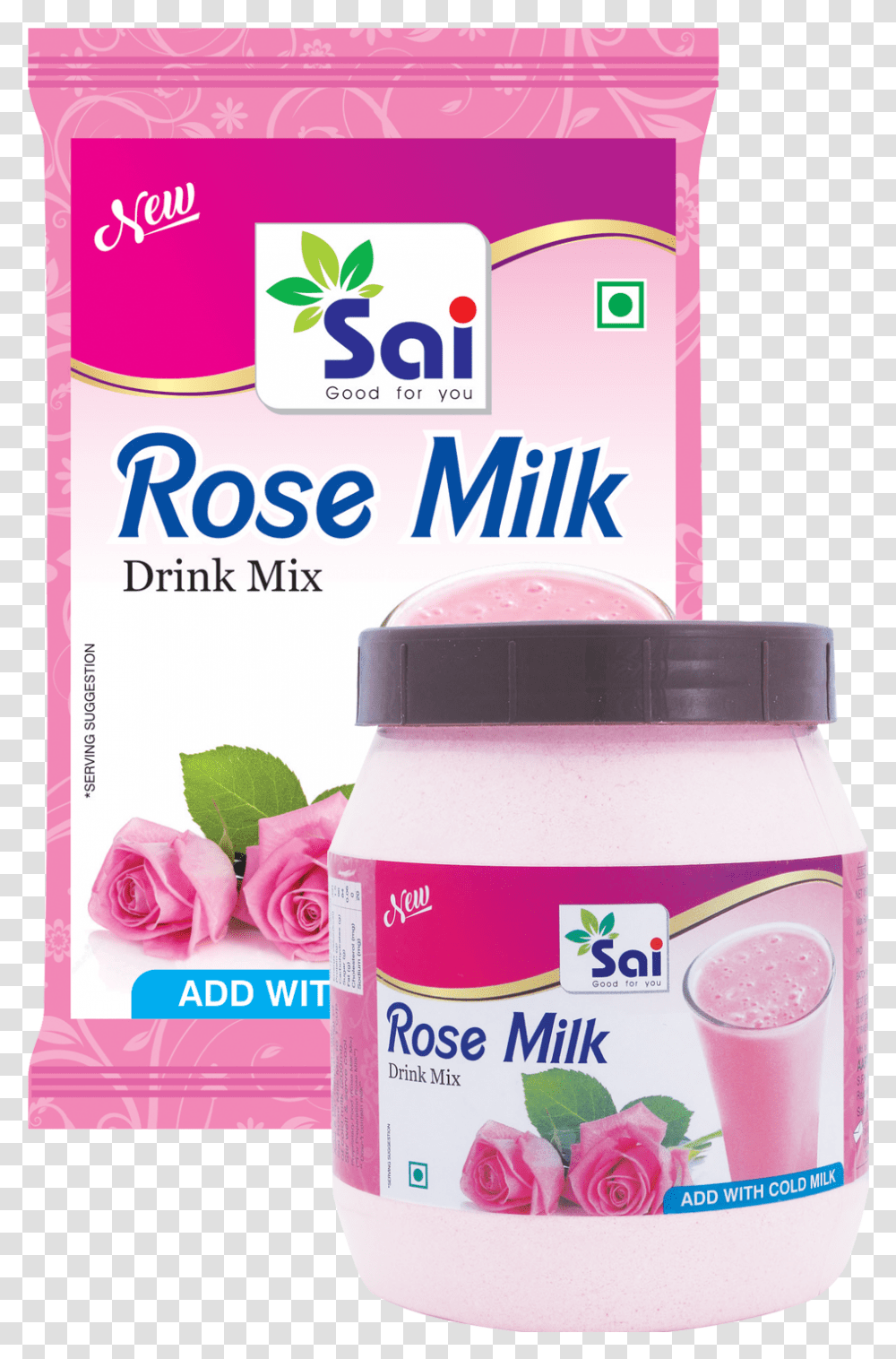 Sai Rose Milk Strawberry, Plant, Yogurt, Dessert, Food Transparent Png