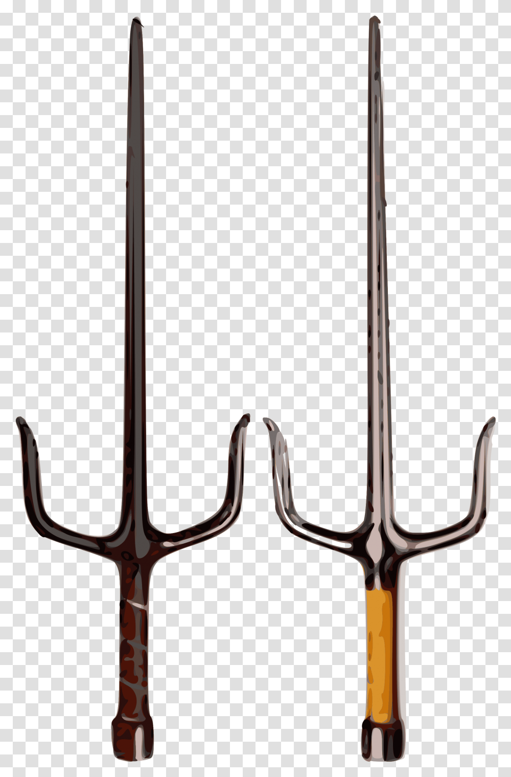 Sai Weapon, Trident, Emblem, Spear Transparent Png
