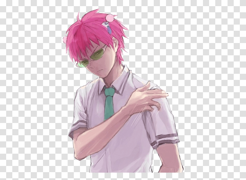 Saiki Kusuo Saiki Kusuo Fanart, Tie, Accessories, Accessory, Person Transparent Png