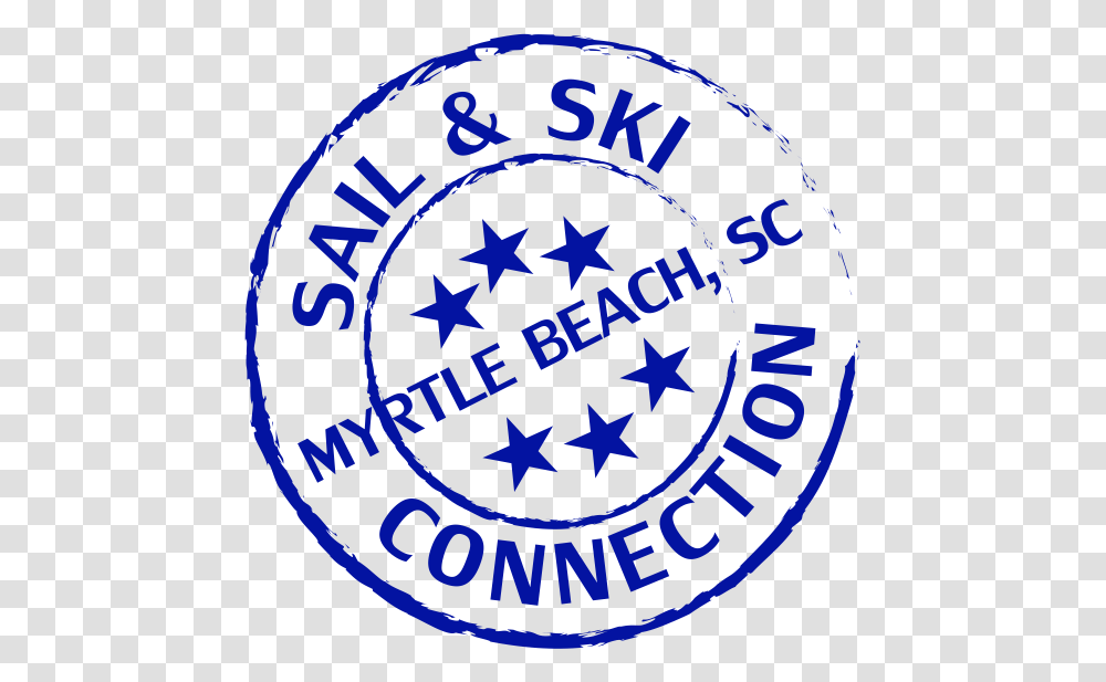 Sail And Ski Connection Myrtle Beach Circle, Logo, Trademark, Badge Transparent Png