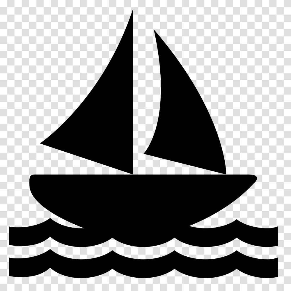 Sail Boat Icon, Gray, World Of Warcraft Transparent Png