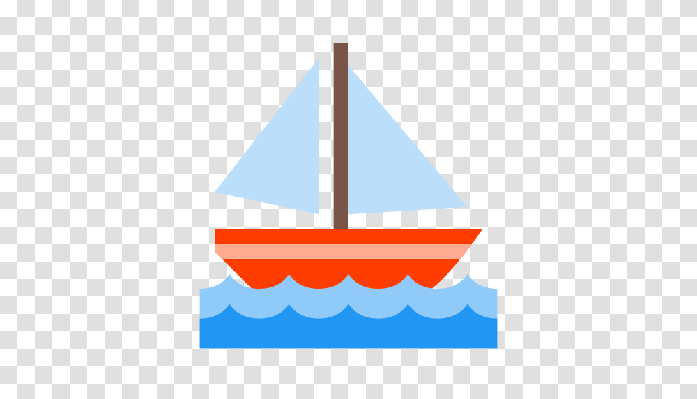 Sail Boat Sea Ship Icon With And Vector Format For Free, Triangle, Transportation, Vehicle Transparent Png