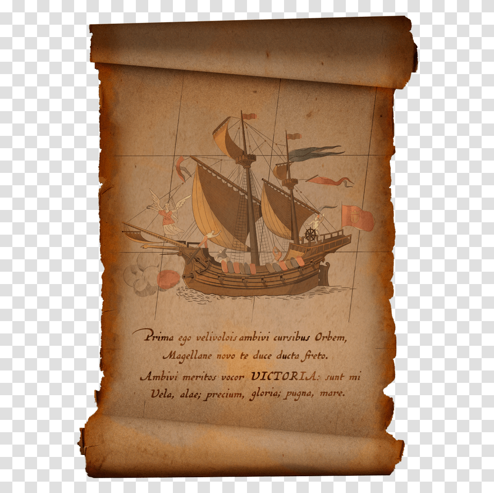 Sail, Boat, Vehicle, Transportation, Scroll Transparent Png