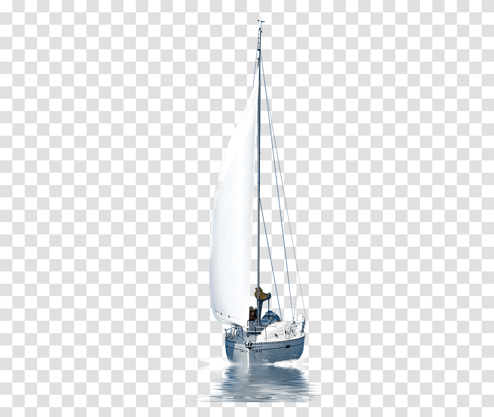 Sail, Boat, Vehicle, Transportation, Watercraft Transparent Png