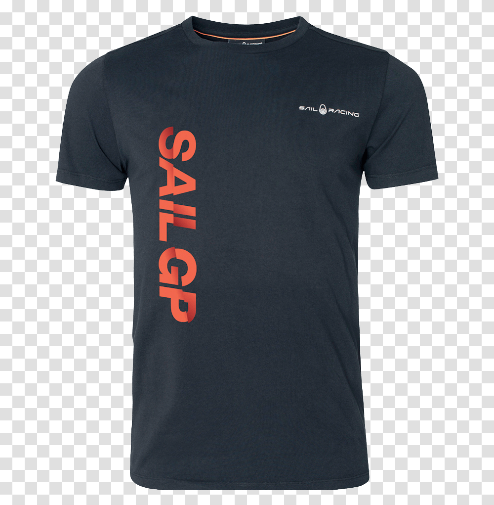 Sail Gp Logo Tee Active Shirt, Clothing, Apparel, T-Shirt Transparent Png