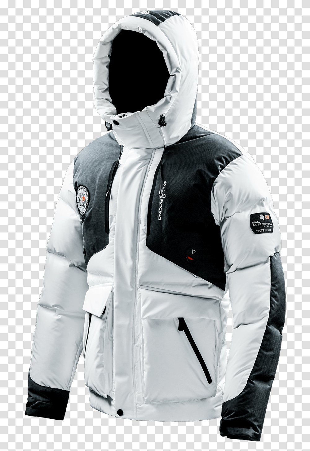 Sail Racing Antarctica Jacket, Apparel, Coat, Person Transparent Png