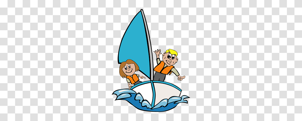 Sailboat Person, Outdoors, Water, Nature Transparent Png