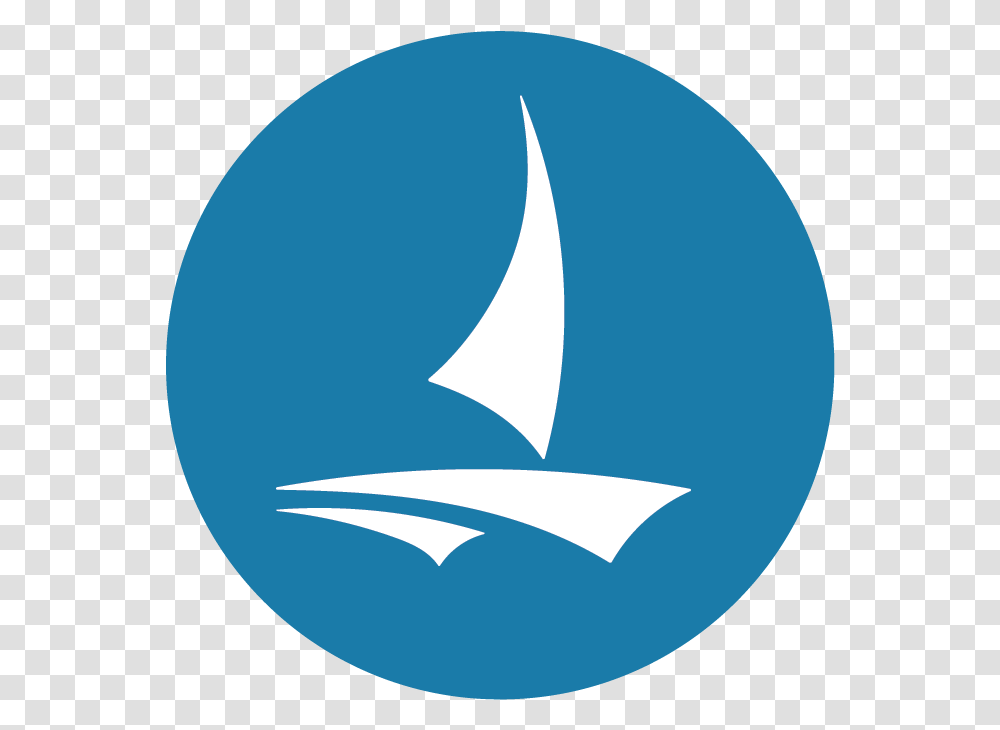 Sailboat City Logo Icon Circle Blue Minneapolis Sailboat Logo, Symbol, Trademark, Balloon Transparent Png