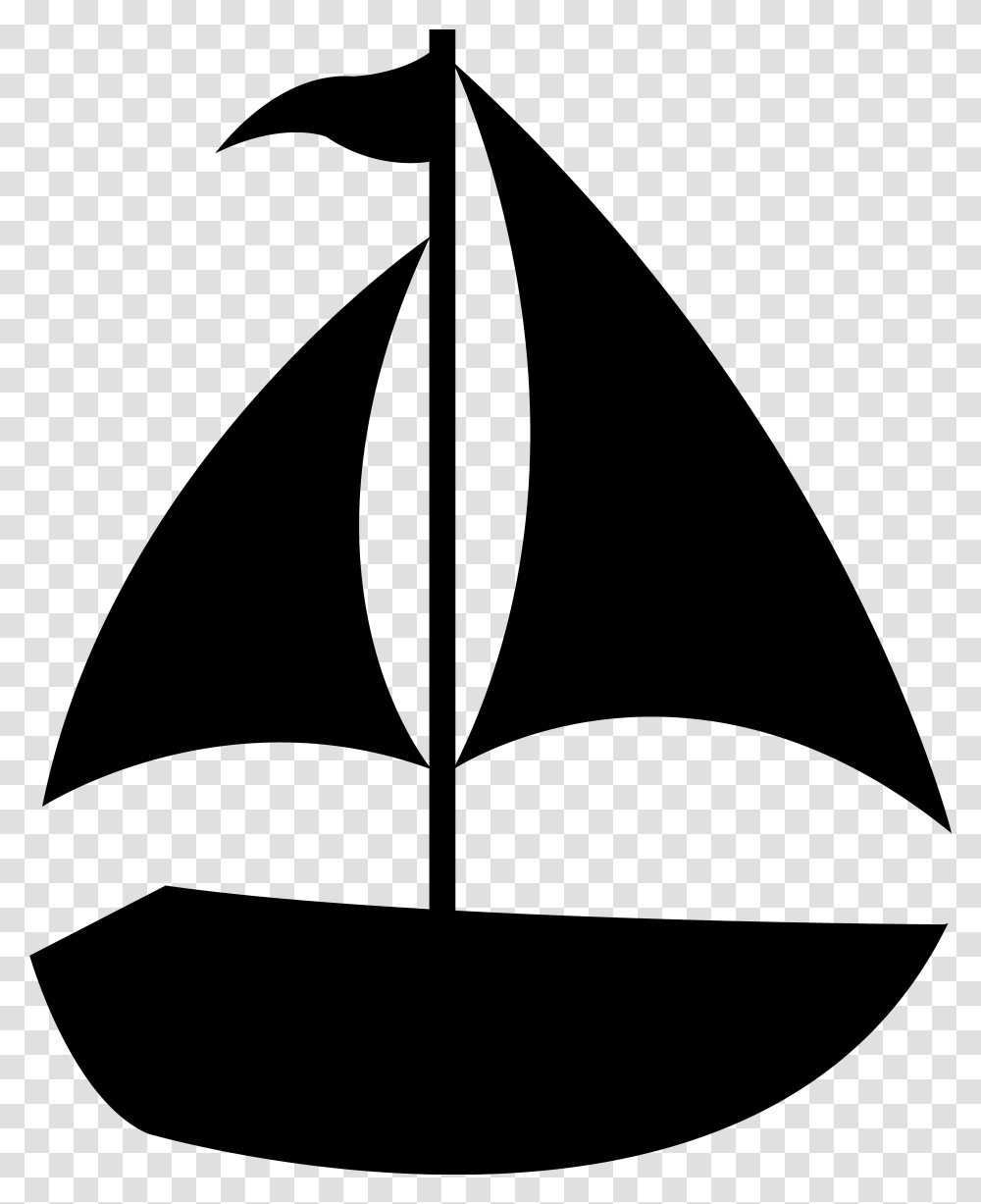 Sailboat Clip Art Simple, Gray, World Of Warcraft Transparent Png