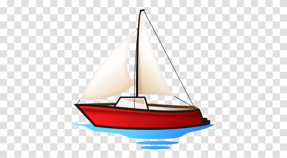 Sailboat Emoji For Facebook Email & Sms Id 12699 Sailboat Emoji, Vehicle, Transportation, Watercraft, Vessel Transparent Png