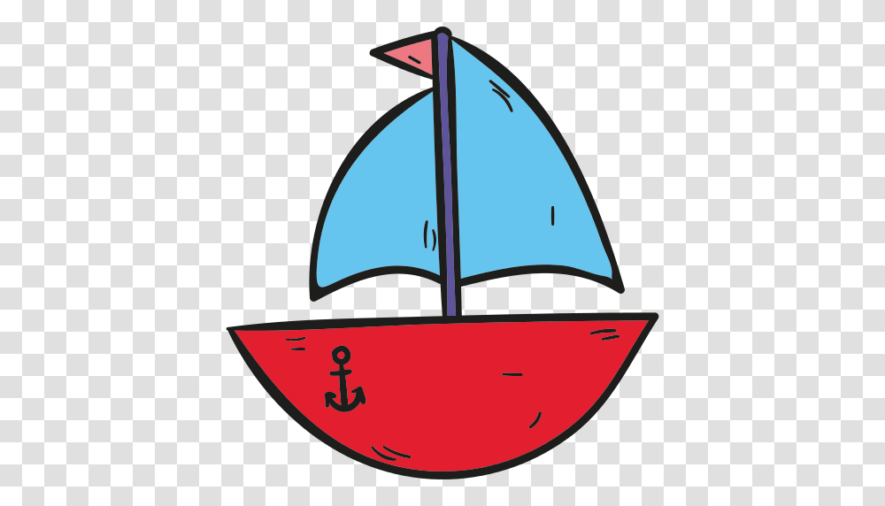 Sailboat Icon, Toy, Triangle, Kite, Label Transparent Png
