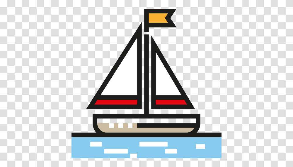 Sailboat Icon, Triangle Transparent Png