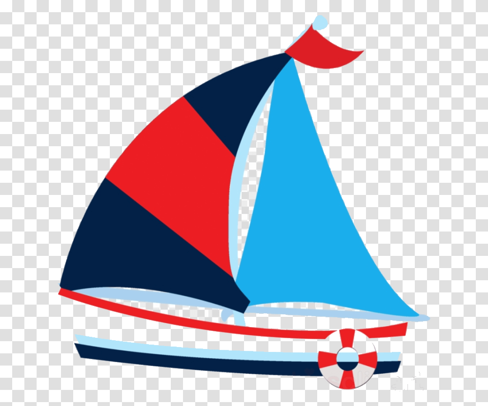 Sail Boat Clip Art Texture Polka Dot Flag Transparent Png Pngset Com