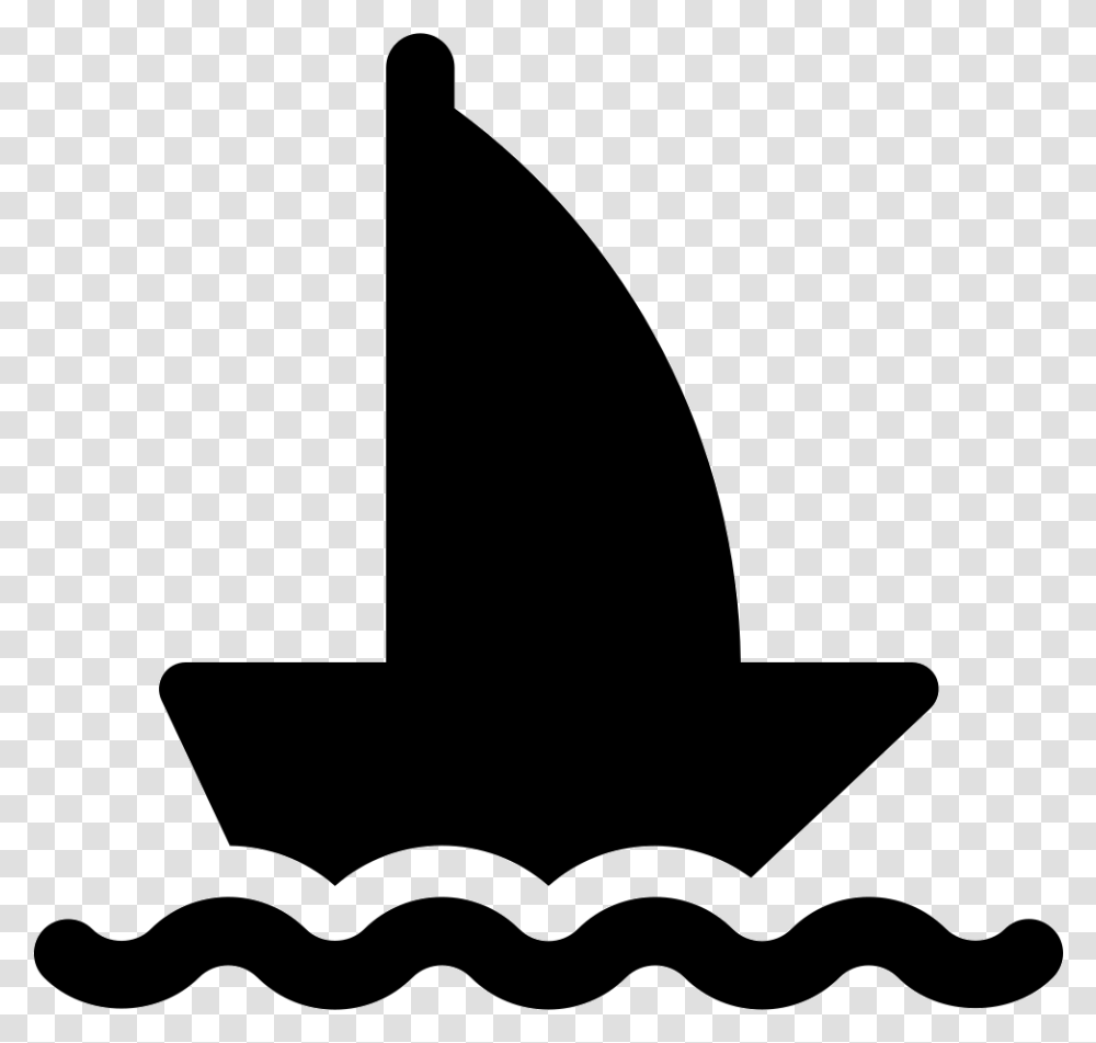 Sailboat Sailing, Apparel, Silhouette, Hat Transparent Png