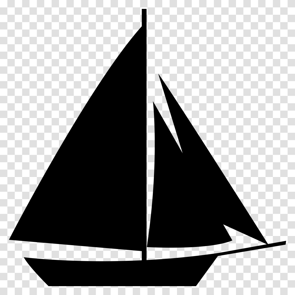 Sailboat Silhouette Clip Art, Gray, World Of Warcraft Transparent Png