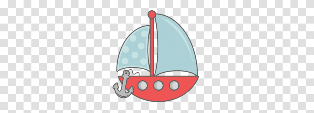 Sailboat With Anchor For Scrapbooking Silhouette Cut, Helmet, Apparel, Vehicle Transparent Png