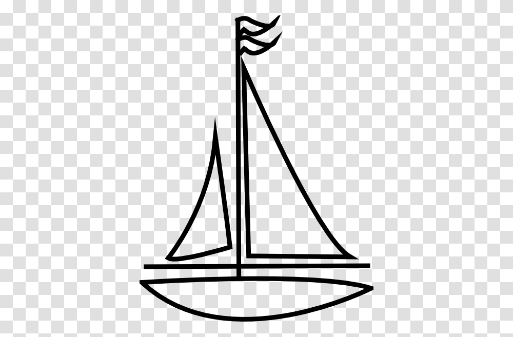 Sailing Boat Clipart Outline, Sailboat, Vehicle, Transportation, Bow Transparent Png