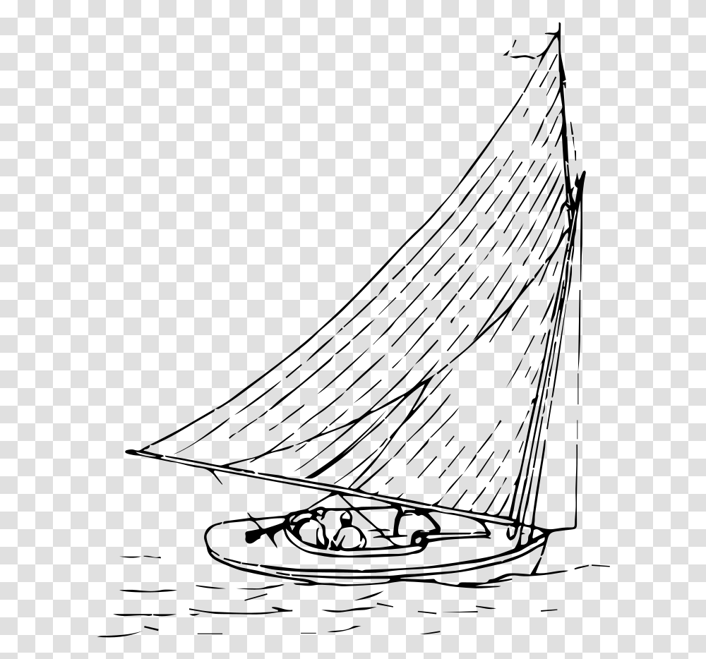 Sailing Boat, Gray, World Of Warcraft Transparent Png