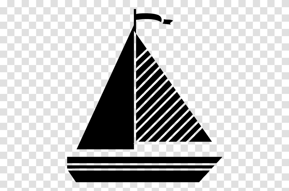 Sailing Boat, Triangle Transparent Png