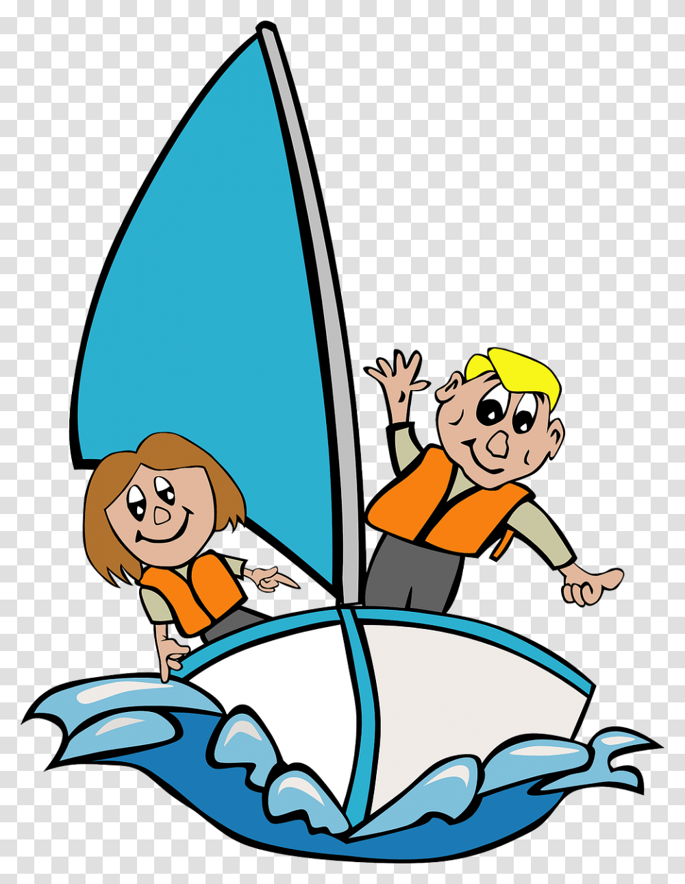 Sailing Clip Art, Outdoors, Nature, Water, Sea Transparent Png