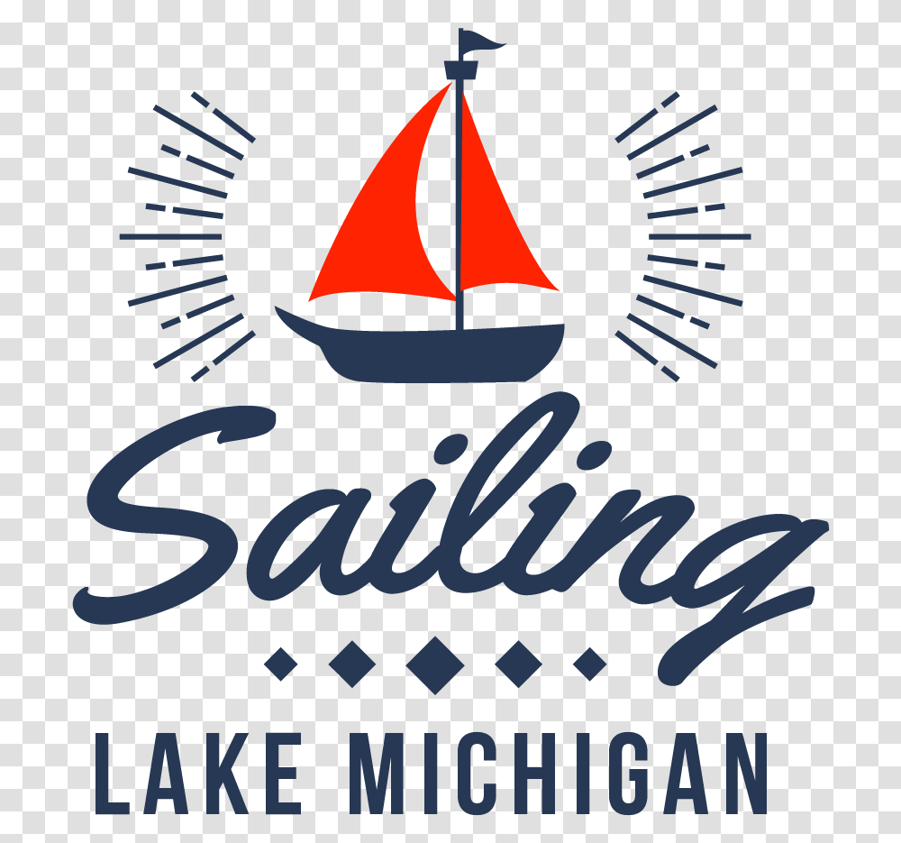 Sailing Lake Michigan Logo Sail, Poster, Advertisement Transparent Png