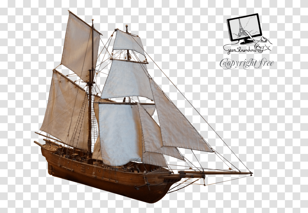 Sailing Ship Sailboat Clip Art Old Sailboat, Vehicle, Transportation, Watercraft, Vessel Transparent Png