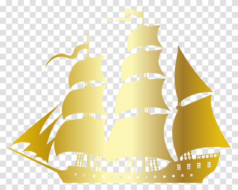 Sailing Ship Silhouette Sailboat Youth Managers Foundation, Lighting, Hat Transparent Png