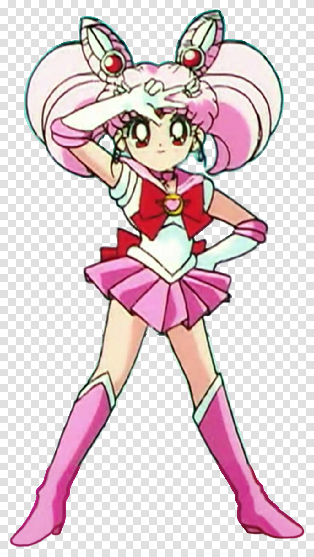 Sailor Chibi Moon Pose Transparent Png