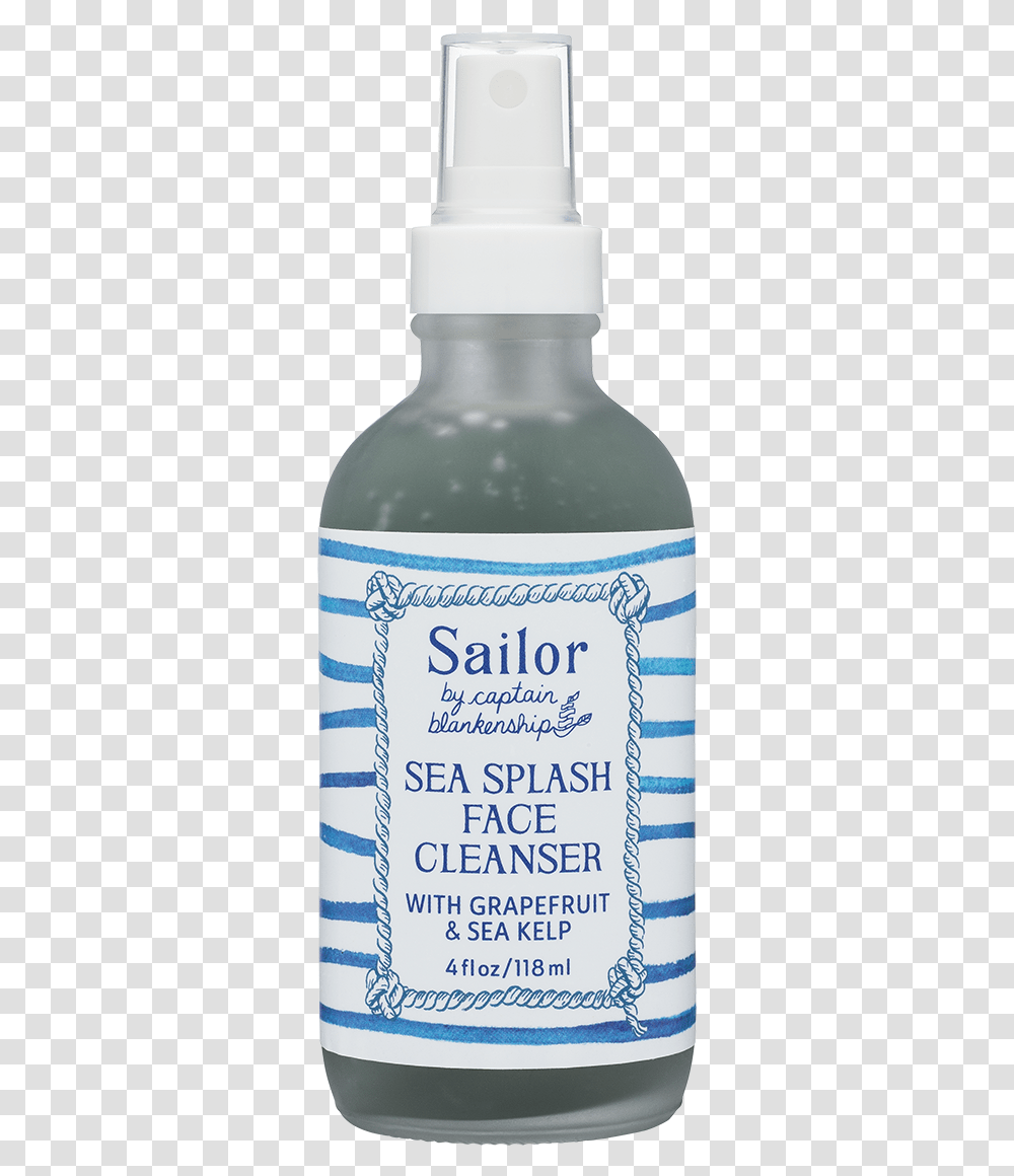 Sailor Facial Cleanser, Bottle, Beverage, Alcohol, Liquor Transparent Png