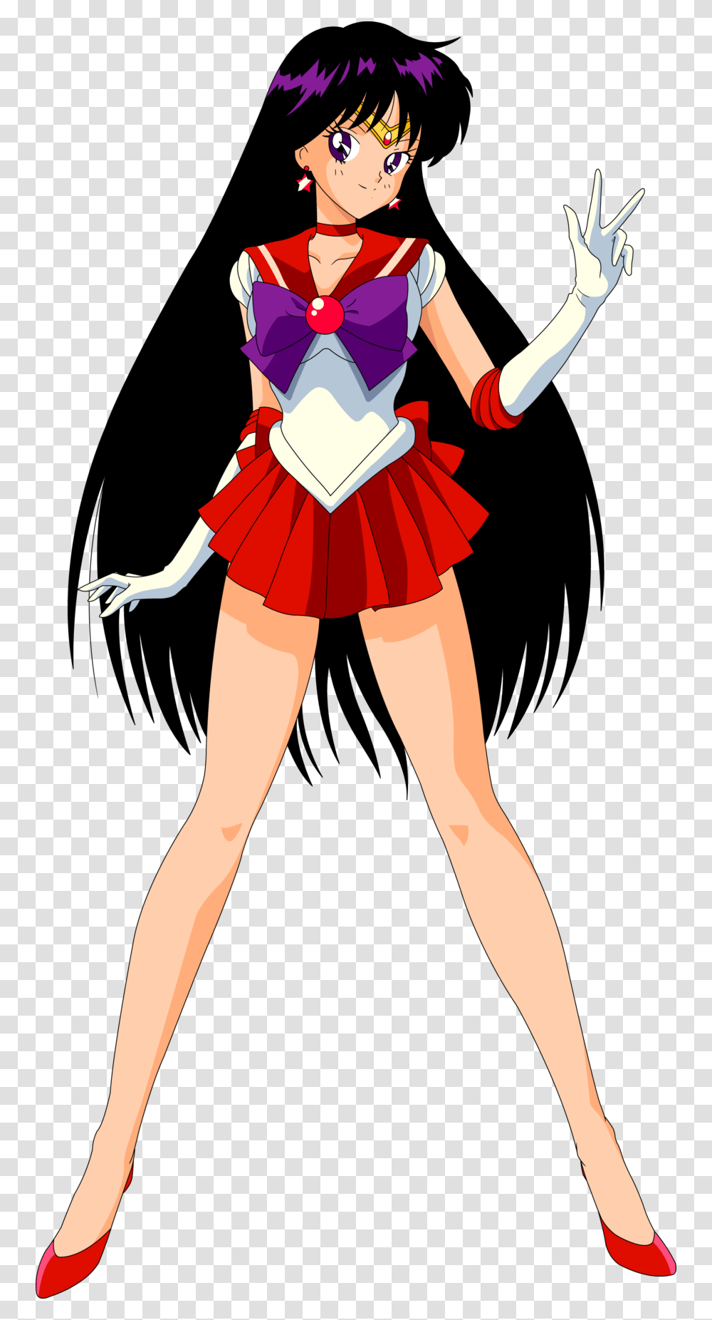 Sailor Mars Mars Sailor Moon Characters, Person, Costume, Performer, Girl Transparent Png
