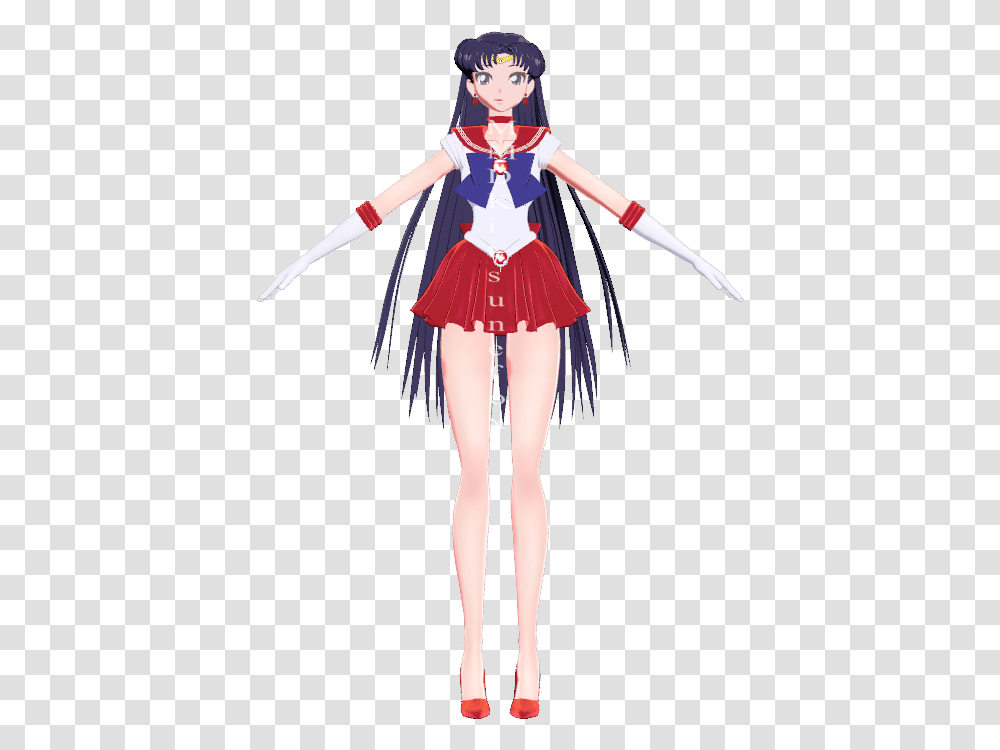 Sailor Mars Mmd, Costume, Doll, Toy, Person Transparent Png