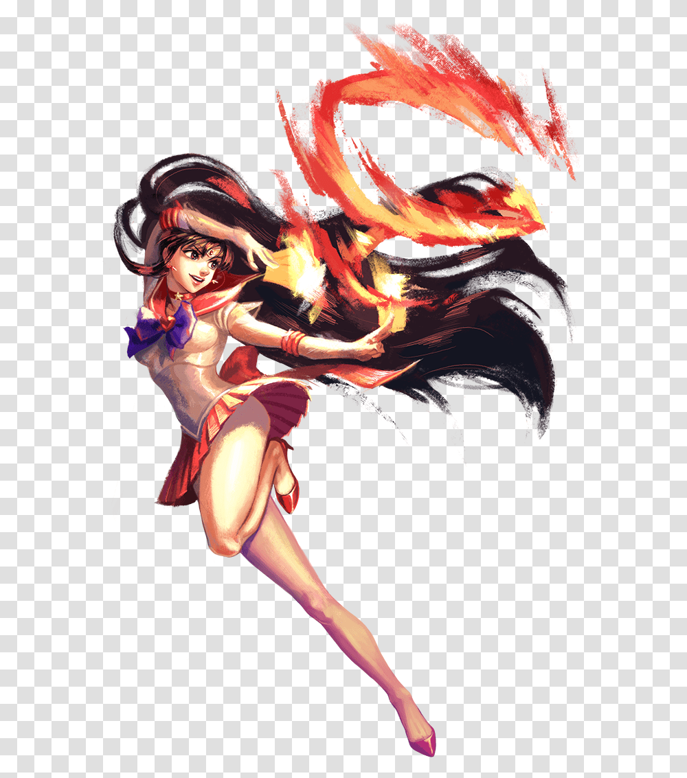 Sailor Mars Runs The Anime Gauntlet Fictional Character, Person, Sweets, Leisure Activities, Clothing Transparent Png