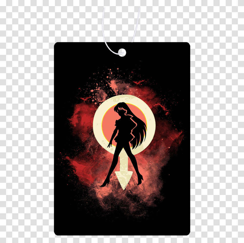 Sailor Mars Spacce Air Freshener Illustration, Poster, Advertisement, Person Transparent Png
