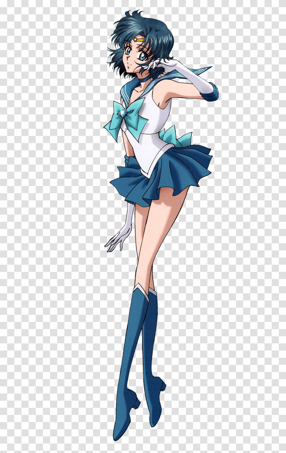 Sailor Mercury Crystal, Costume, Person, Dance, Leisure Activities Transparent Png