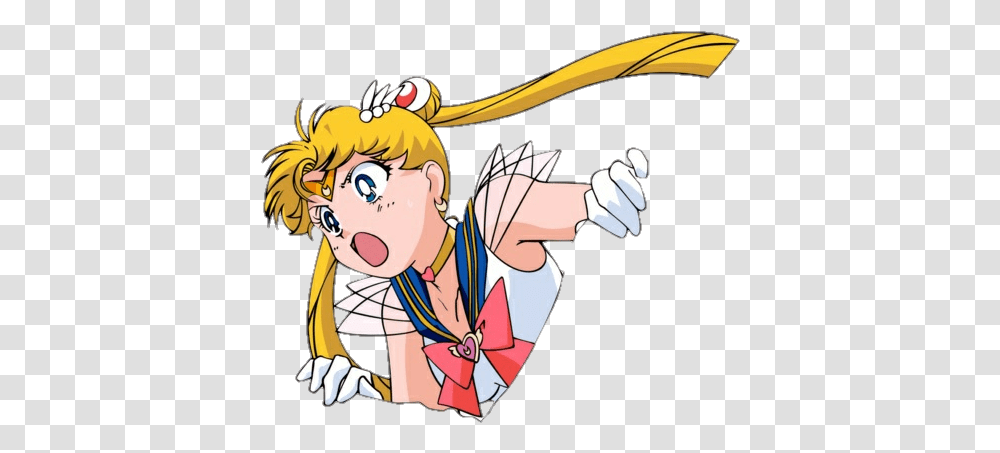 Sailor Moon Anime Chibi 80s Sailor Moon, Comics, Book, Manga, Art Transparent Png