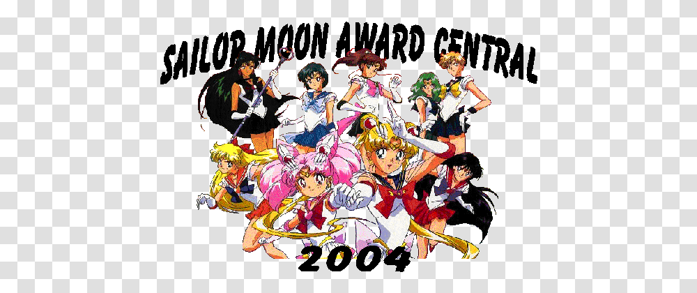 Sailor Moon Award Central Poster Sailor Moon, Person, Comics, Book, Manga Transparent Png