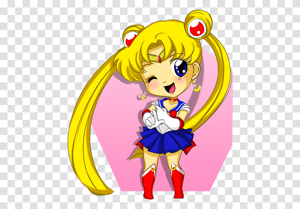 Sailor Moon Chibi Chibi Sailor Moon Cartoon, Costume, Performer, Person, Human Transparent Png