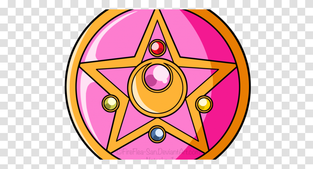 Sailor Moon Clipart Logo, Star Symbol, Trademark, Emblem Transparent Png