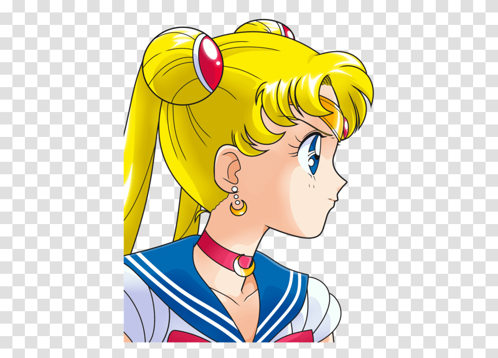 Sailor Moon Clipart Saylor Sailor Moon Before And After, Book, Comics, Accessories, Accessory Transparent Png