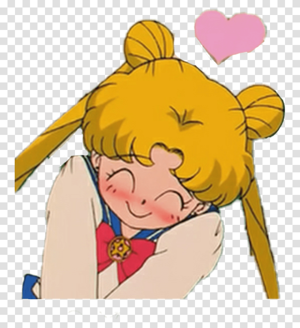 Sailor Moon Crystal Aesthetic Sailor Moon In Love, Face, Photography, Leisure Activities Transparent Png