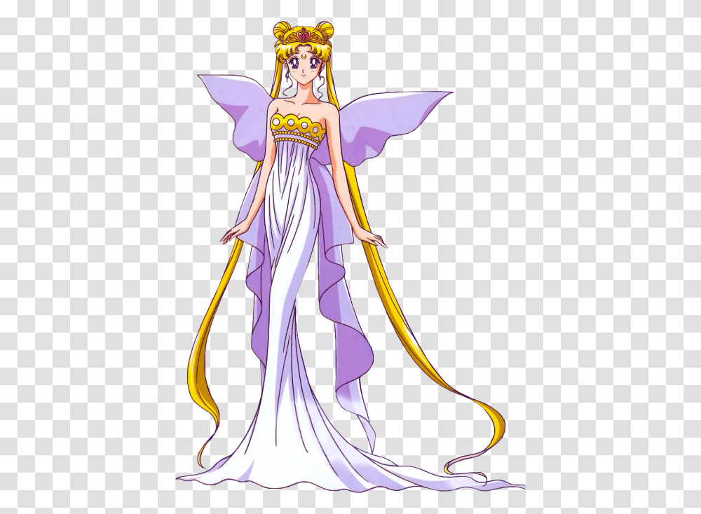 Sailor Moon Crystal Black Neo Queen Serenity, Manga, Comics, Book, Person Transparent Png