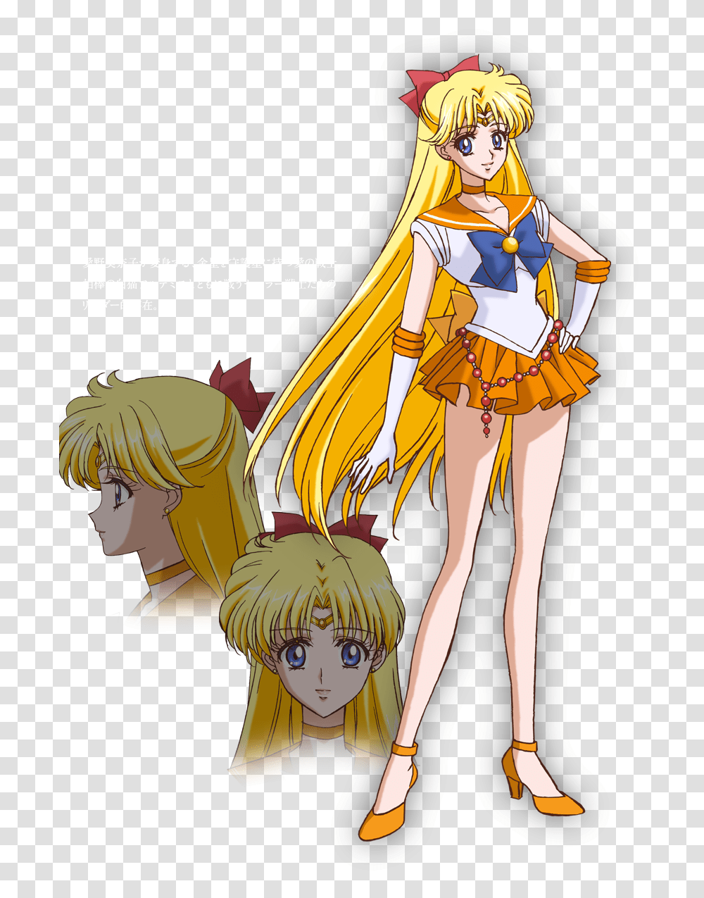 Sailor Moon Crystal Character Designs, Manga, Comics, Book, Person Transparent Png